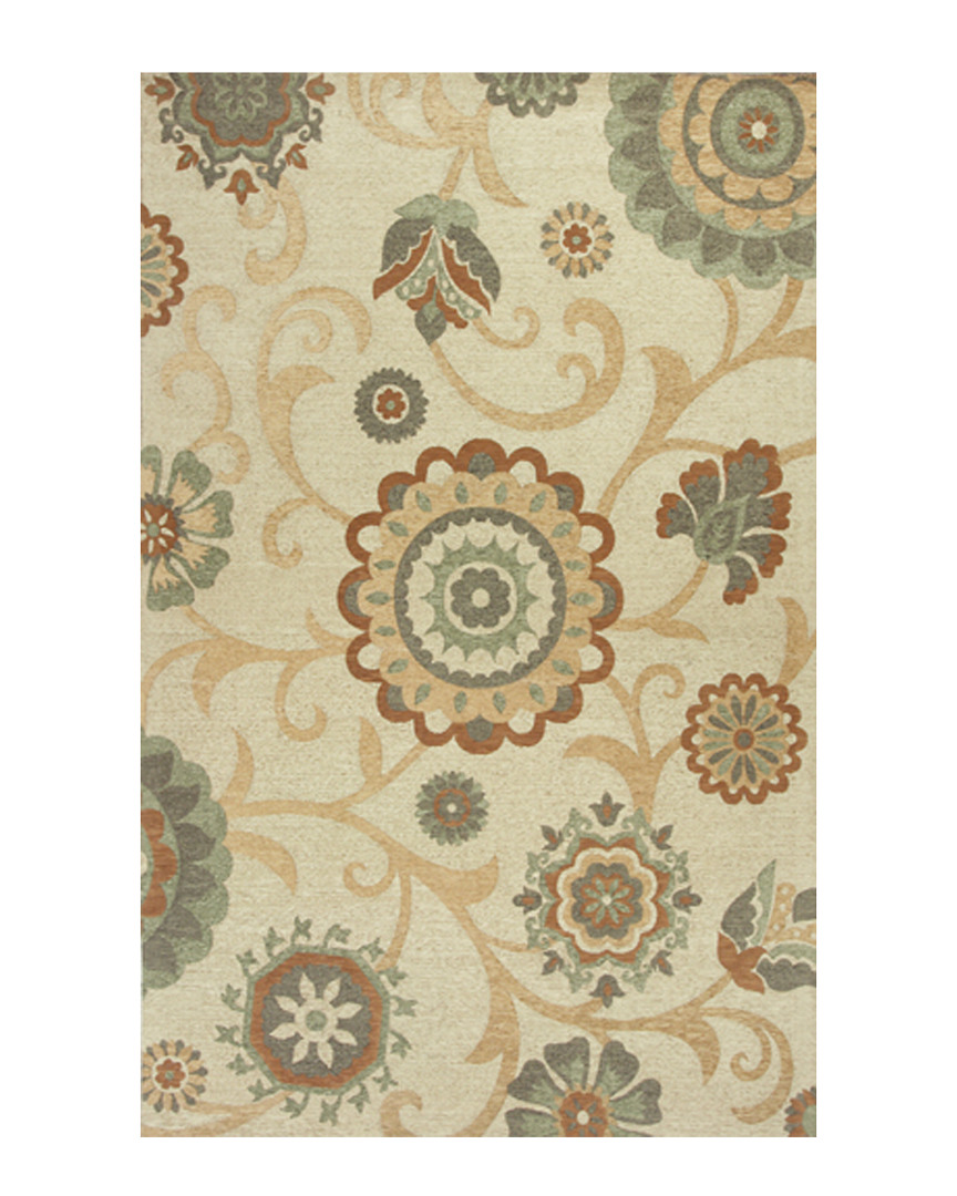 Kas New York Kas Mulberry Hand-woven 7ft 9in X 9ft 9in Rug In Neutral