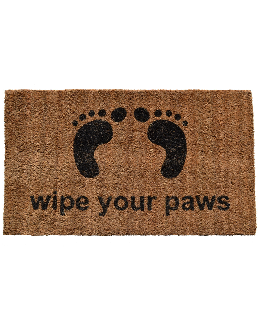 Imports Decor Wipe Your Paws Doormat