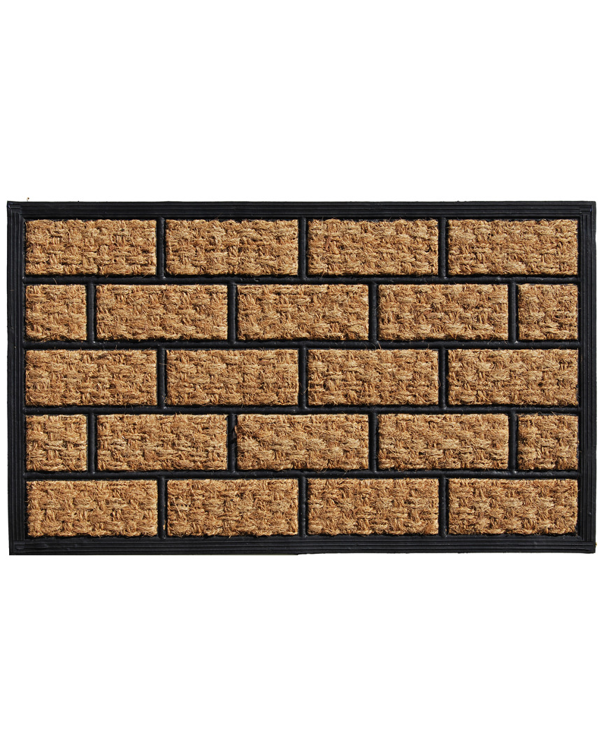 Home & More Brickmann Doormat In Brown