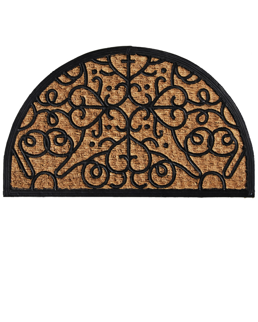 Home & More Fantasia Doormat In Brown