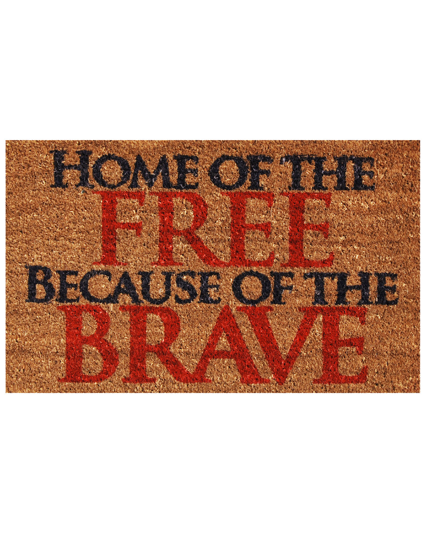 Home & More Home Of The Free Doormat In Multi