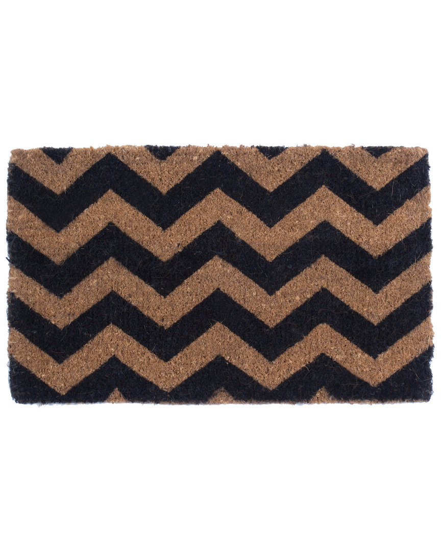 Coco Mats N More Chevron Doormat In Brown