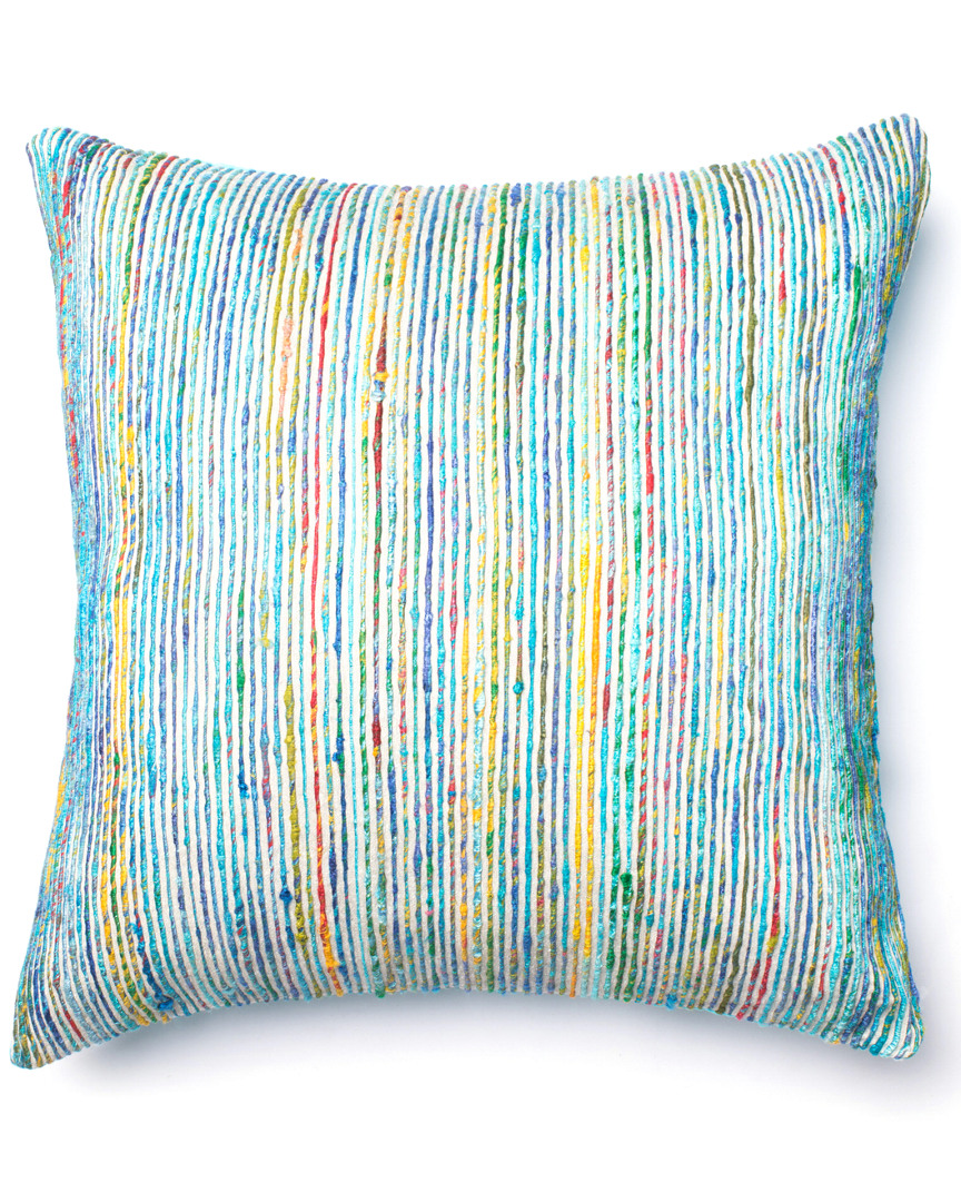 Loloi Hand-made Decorative Silk Pillow