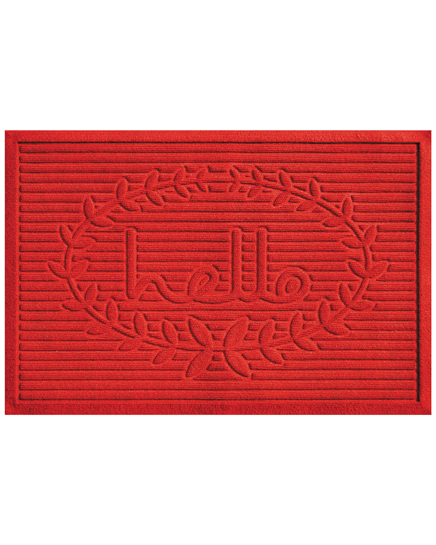 Home & More Poly Hello Doormat In Brown