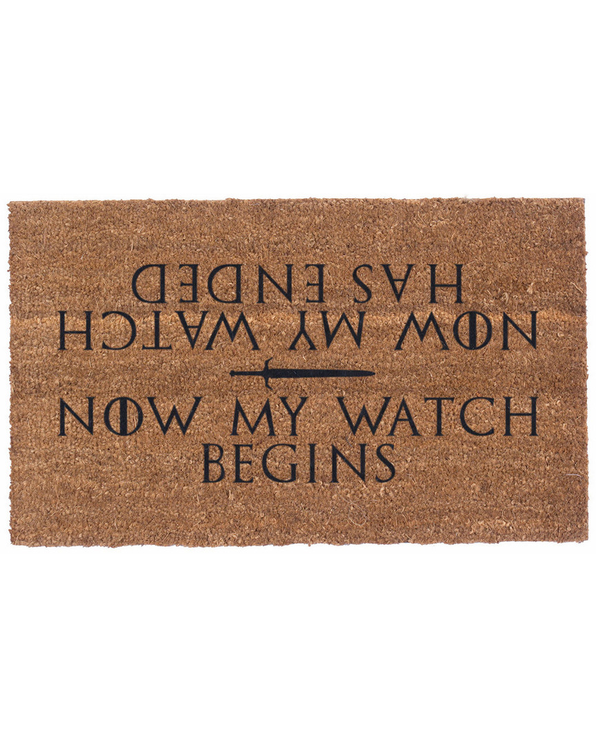 Coco Mats N More The Watch Doormat In Multi