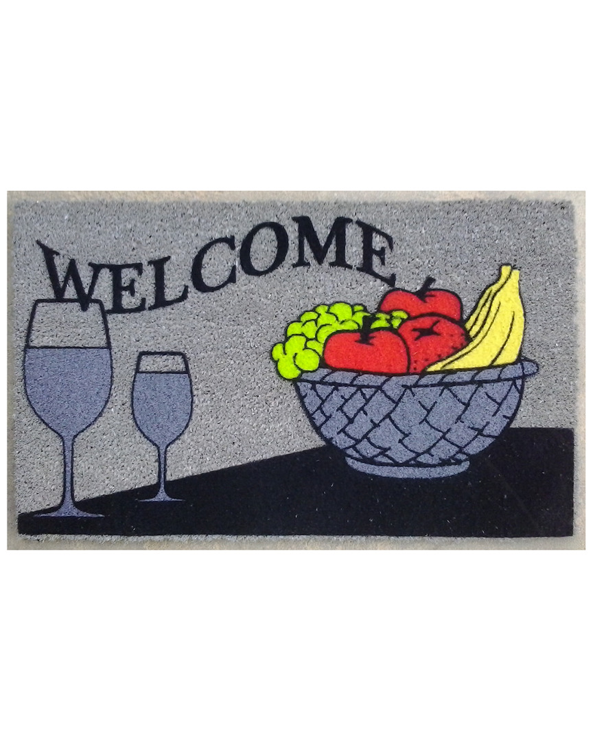 Imports Decor Welcome Wine Doormat