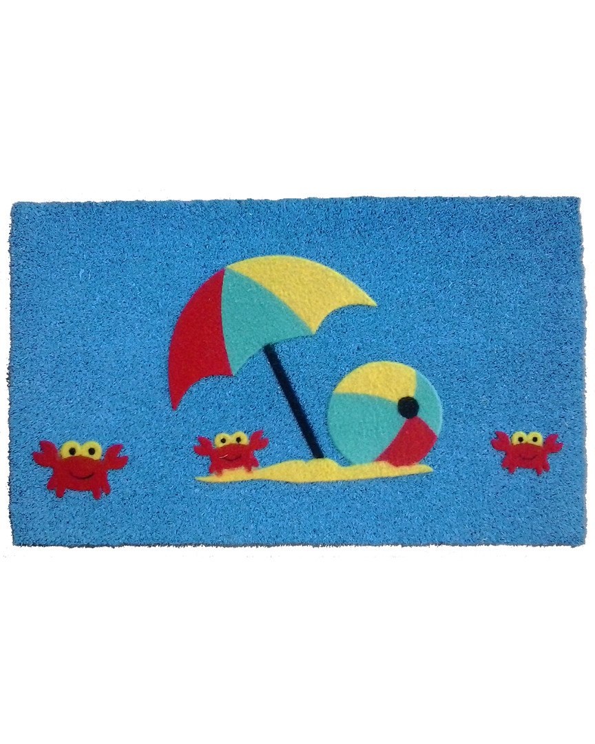 Imports Decor Crab's Beach Doormat