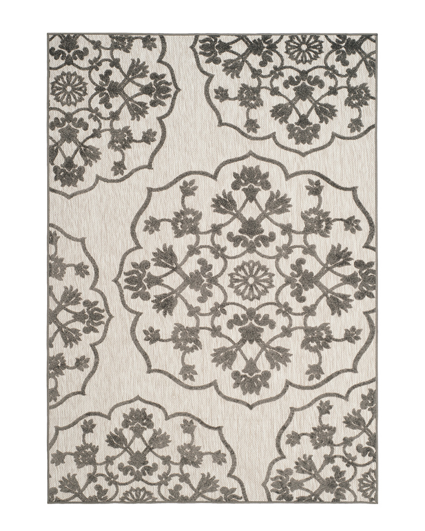 Safavieh Discontinued  Cottage Indoor/outdoor Rug In Brown