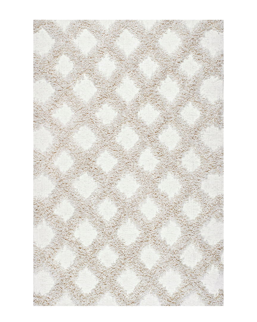 Nuloom Francene Diamond Trellis Shaggy Rug