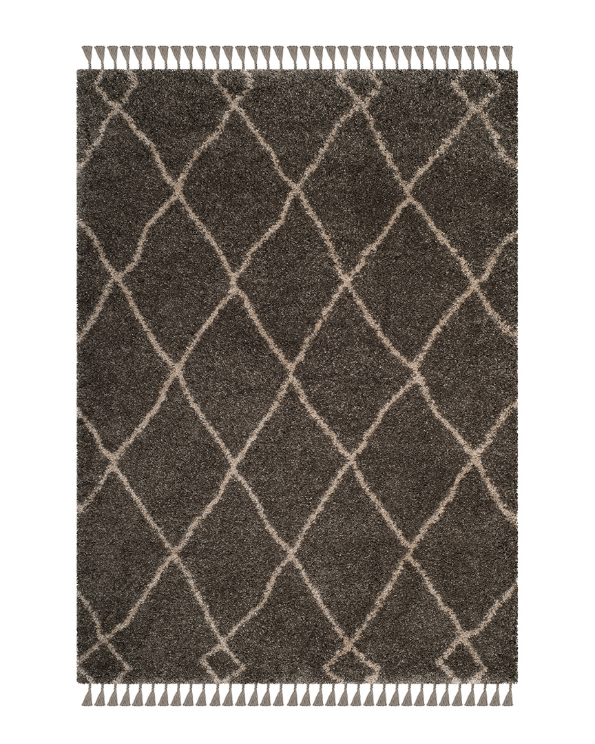 Safavieh Moroccan Fringe Shag Power-loomed Synthetic Contemporary Rug