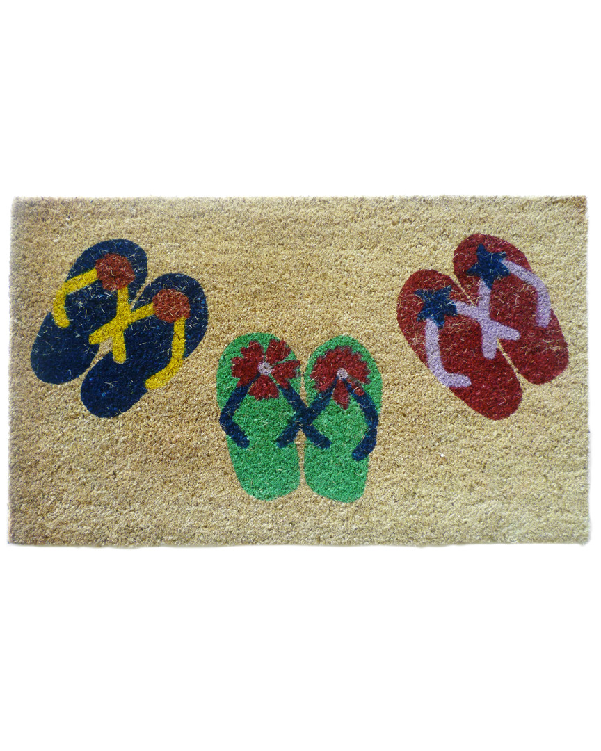 Image of GeoCrafts Flip Flops Doormat