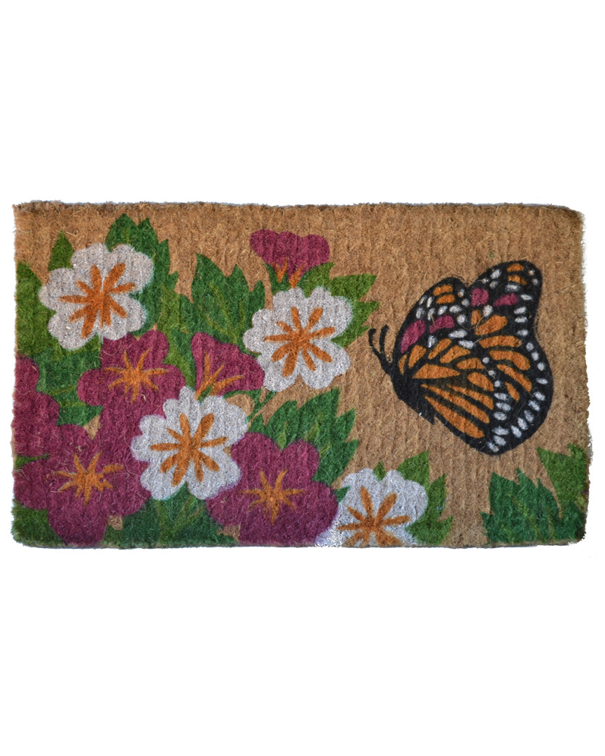 Imports Decor Butterfly Garden Doormat
