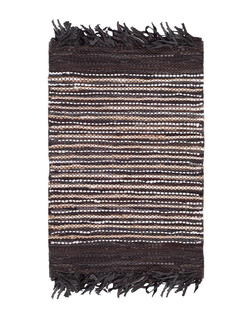 Safavieh Dnu  Vintage Leather Hand-woven Rug