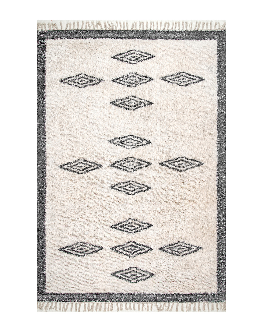 Nuloom Rosa Tassel Hand-loomed Rug