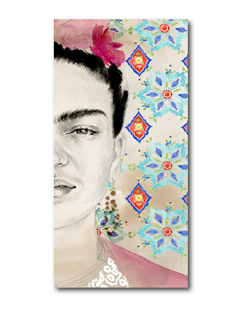 Courtside Market Wall Decor Frida Inspiration In Blue