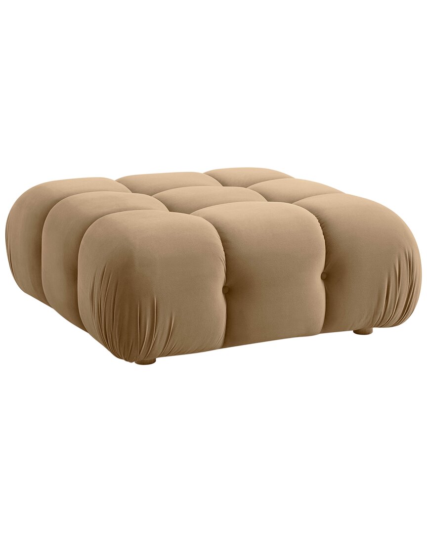 Tov Furniture Calliope Performance Velvet Ottoman