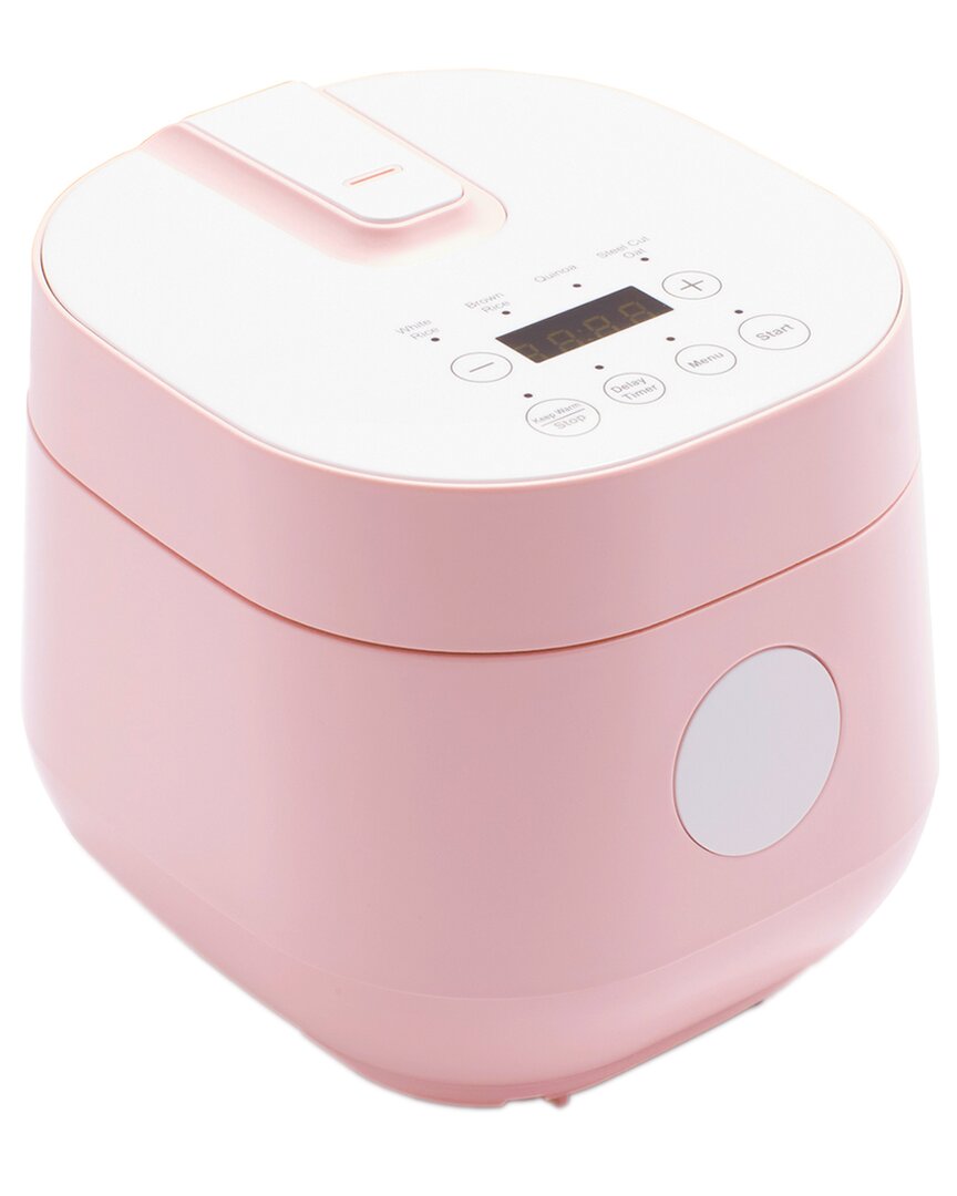 Greenlife Healthy Ceramic Nonstick Rice And Grains Cooker In Pink