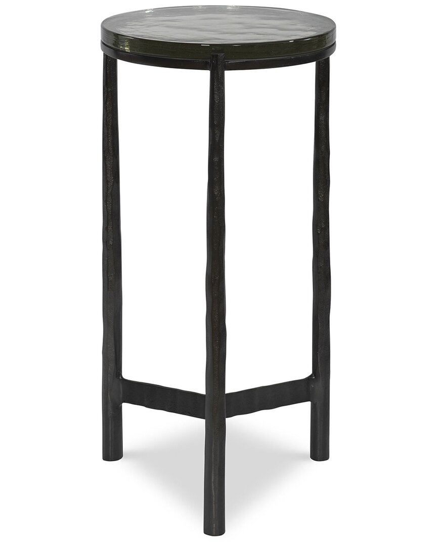 Uttermost Eternity Glass Accent Table