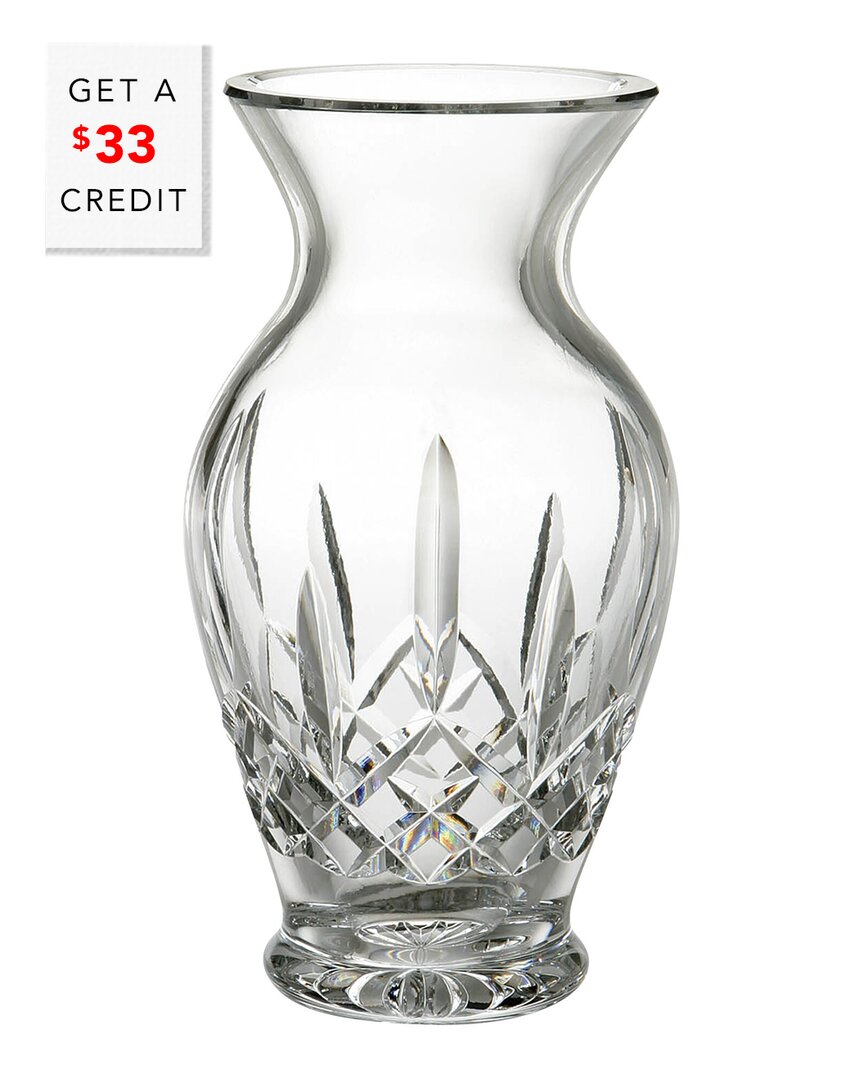 Waterford Lismore 8in Vase With $30 Credit