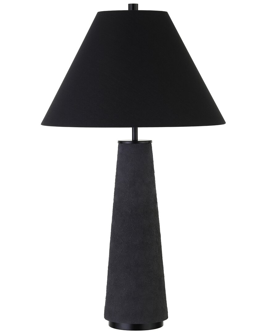 Abraham + Ivy Ingalls 28in Monochrome Table Lamp In Black