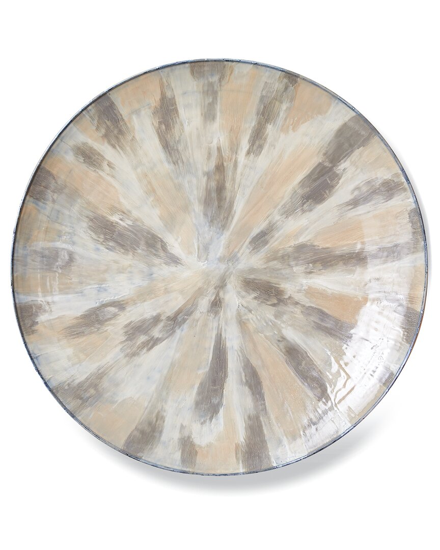 Napa Home & Garden Almeta Decorative Plate In White