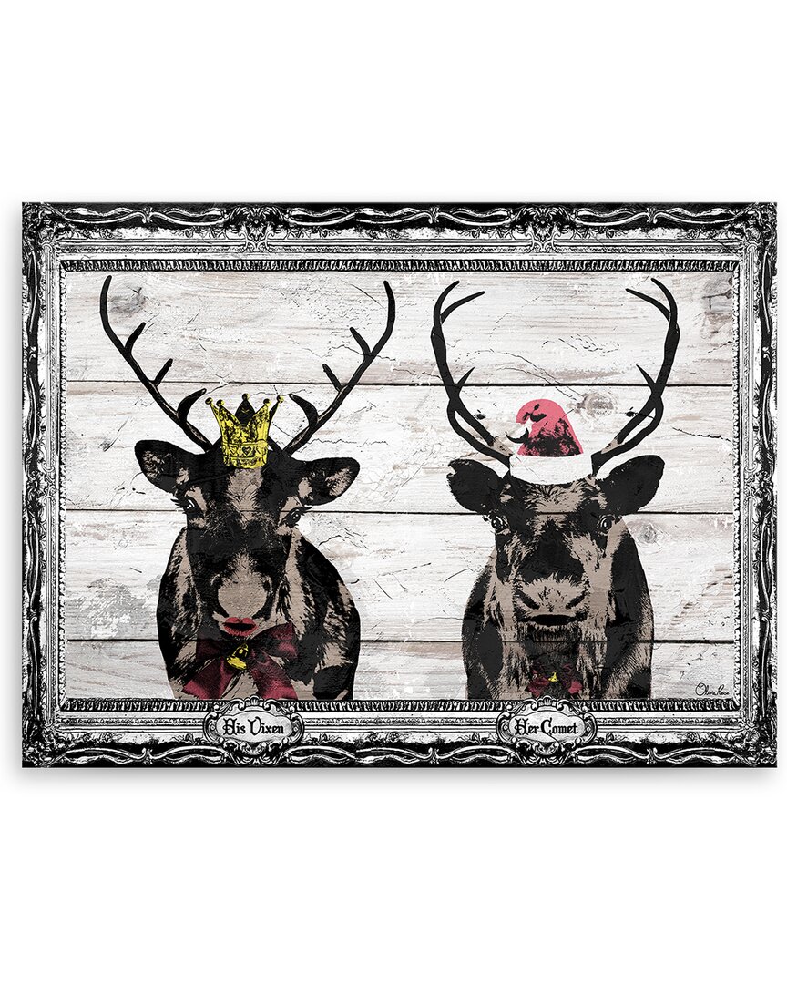 Ready2hangart Vixen & Comet Canvas Wall Art By Olivia Rose