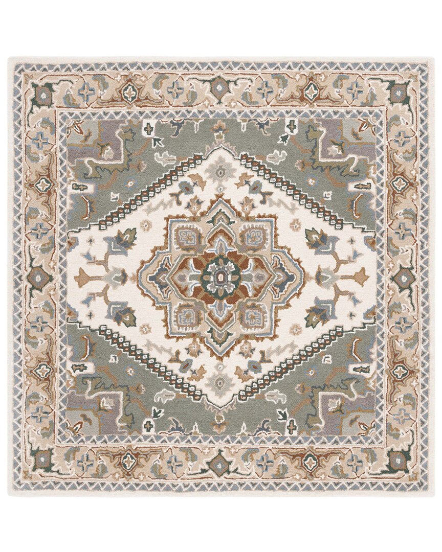Ralph Lauren Lauren Preston Hand Tufted Wool Pile Rug In Ivory