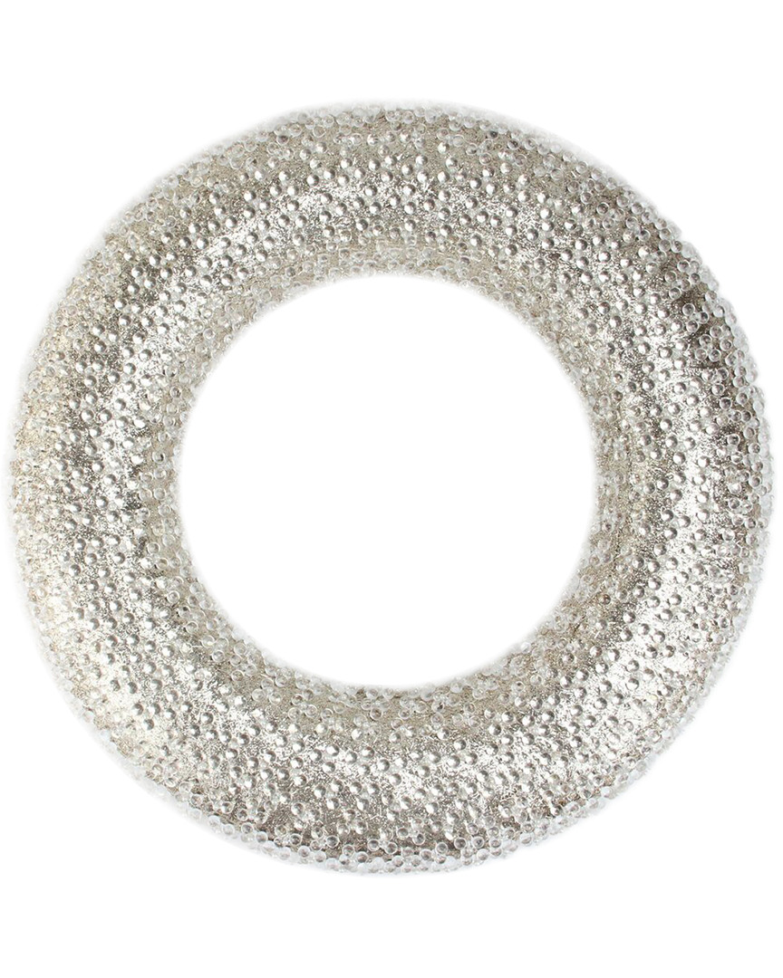 Northlight All That Glitters Beaded & Gold Glittered Christmas Wreath