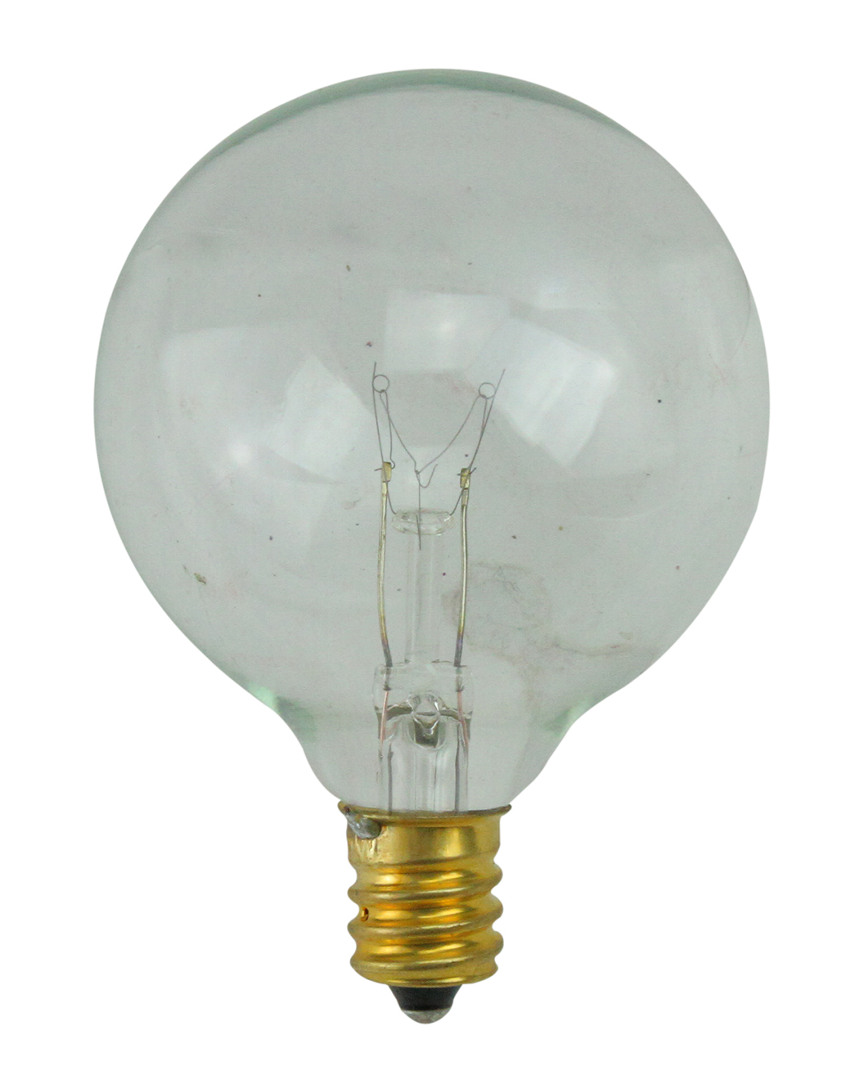 Northlight Pack Of 25 Incandescent G50 Clear Christmas Replacement Bulbs