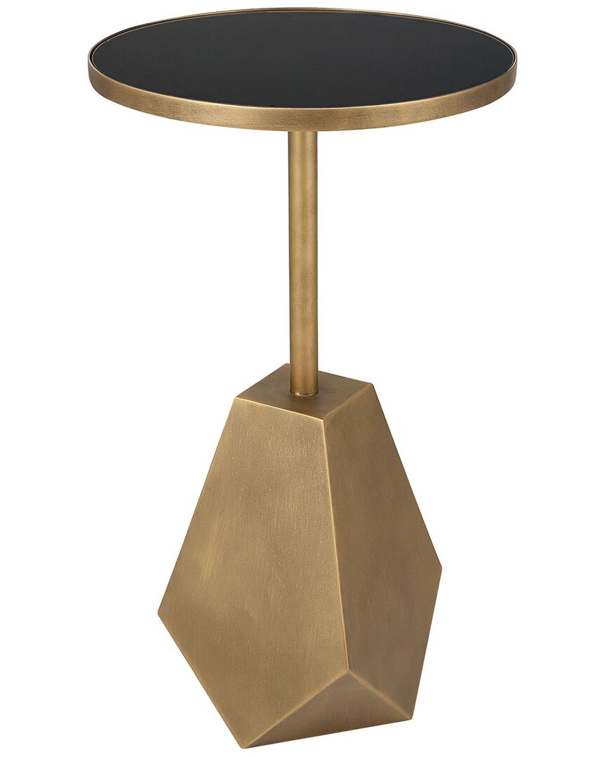 Uttermost Comet Geometric Accent Table
