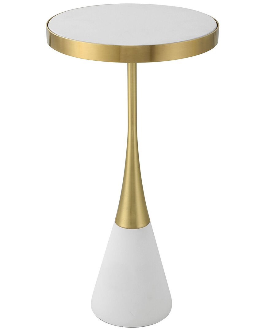 Uttermost Apex Concrete Accent Table