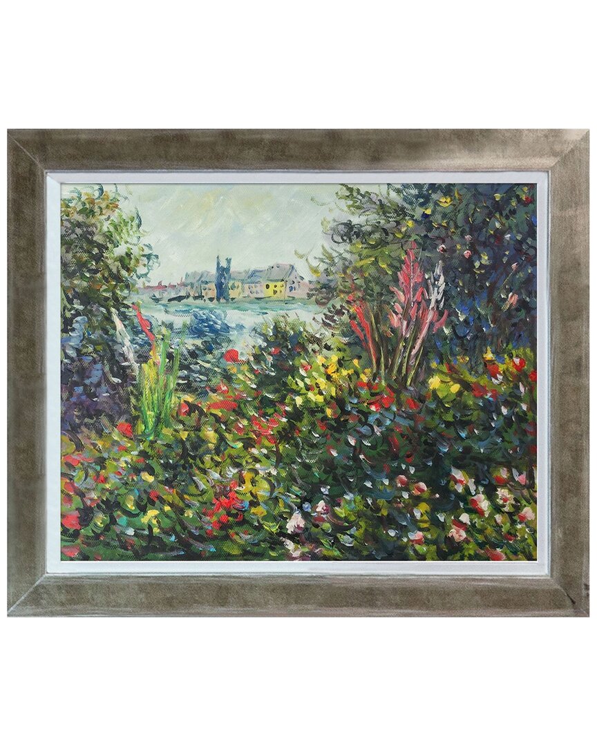 Shop La Pastiche Flowers At Vetheuil, 1881 By Claude Monet