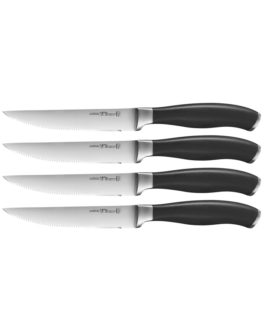 ZWILLING J.A. HENCKELS ZWILLING J.A. HENCKELS ELAN FORGED 4PC STEAK KNIFE SET