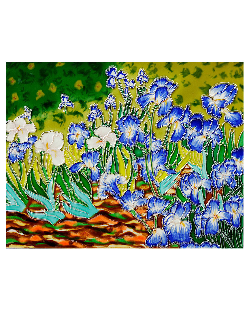 Overstock Art Irises By Vincent Van Gogh Trivet