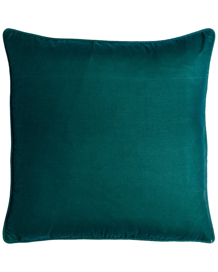 Surya Velvet Pillow In Teal