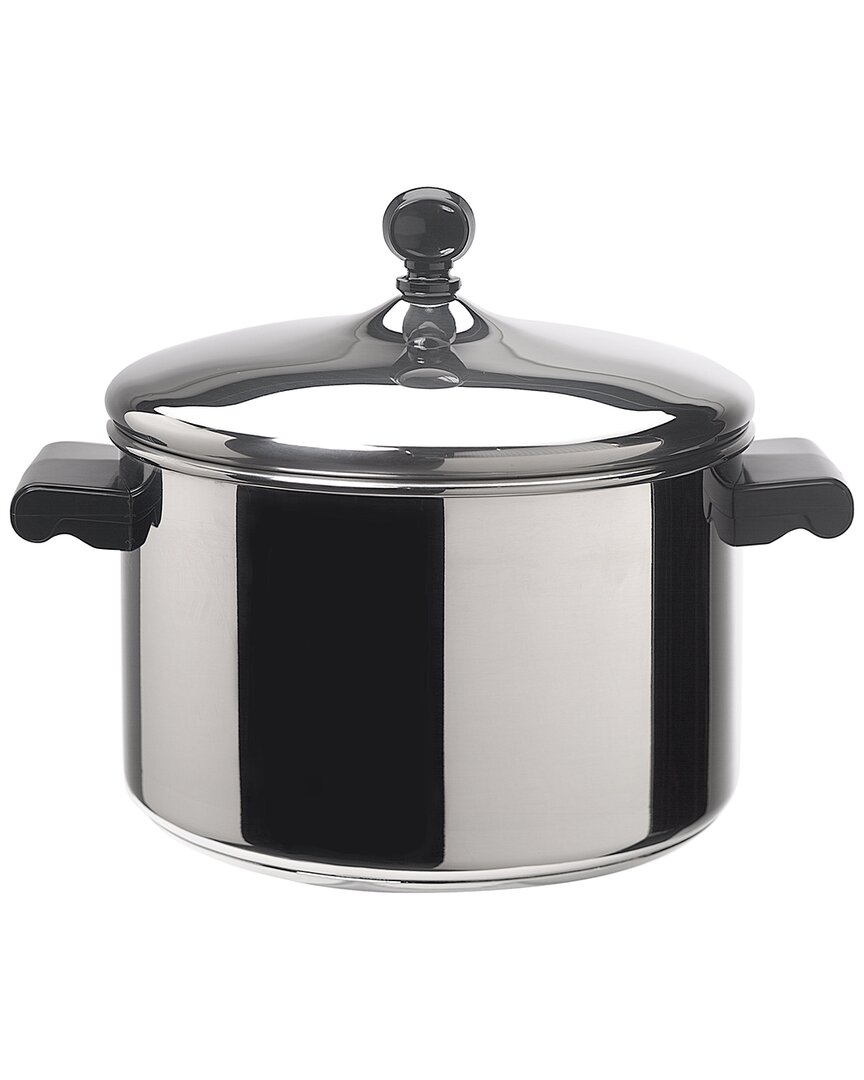 FARBERWARE FARBERWARE COOKWARE CLASSIC STAINLESS STEEL 4QT COVERED SAUCEPAN