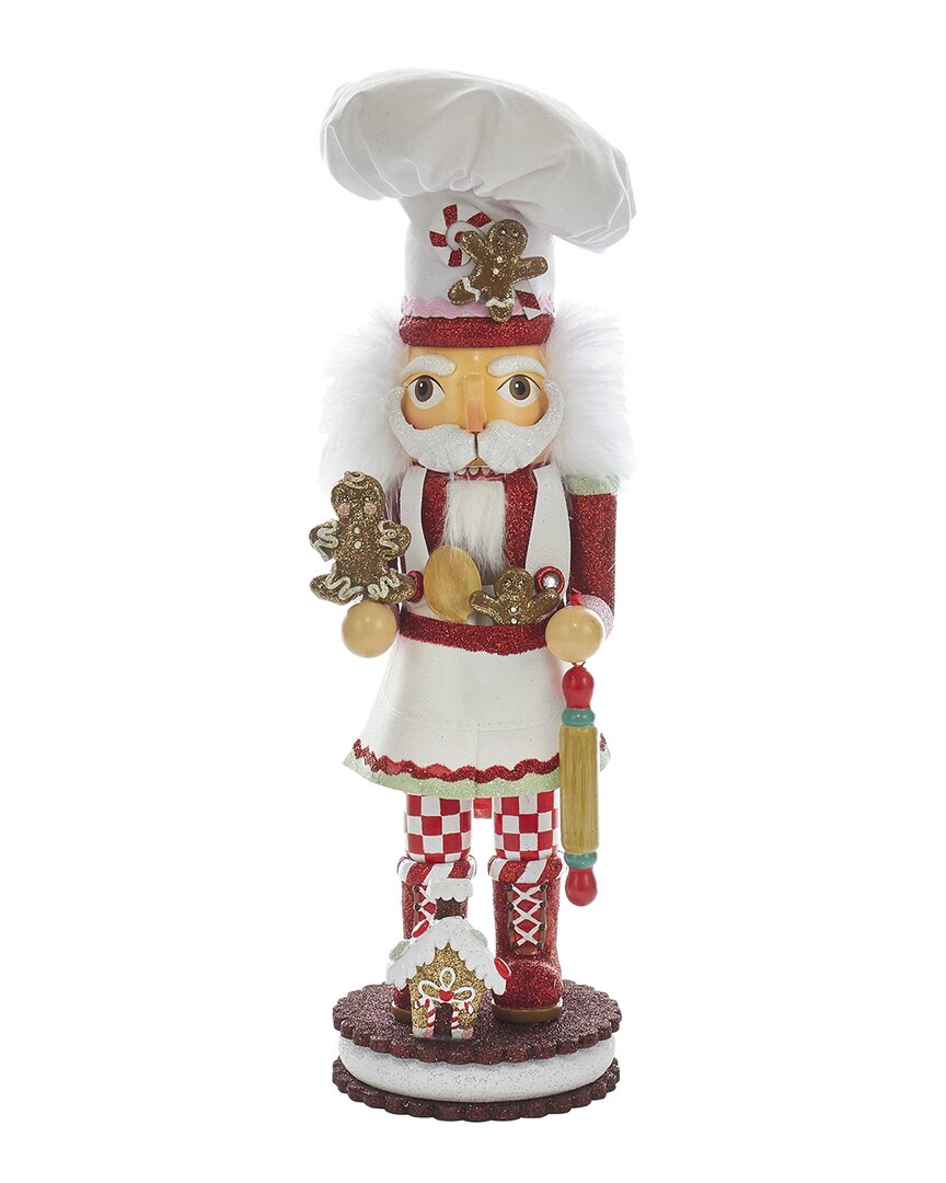 Kurt Adler 15-inch Hollywood Drosselmeier Nutcracker In Red