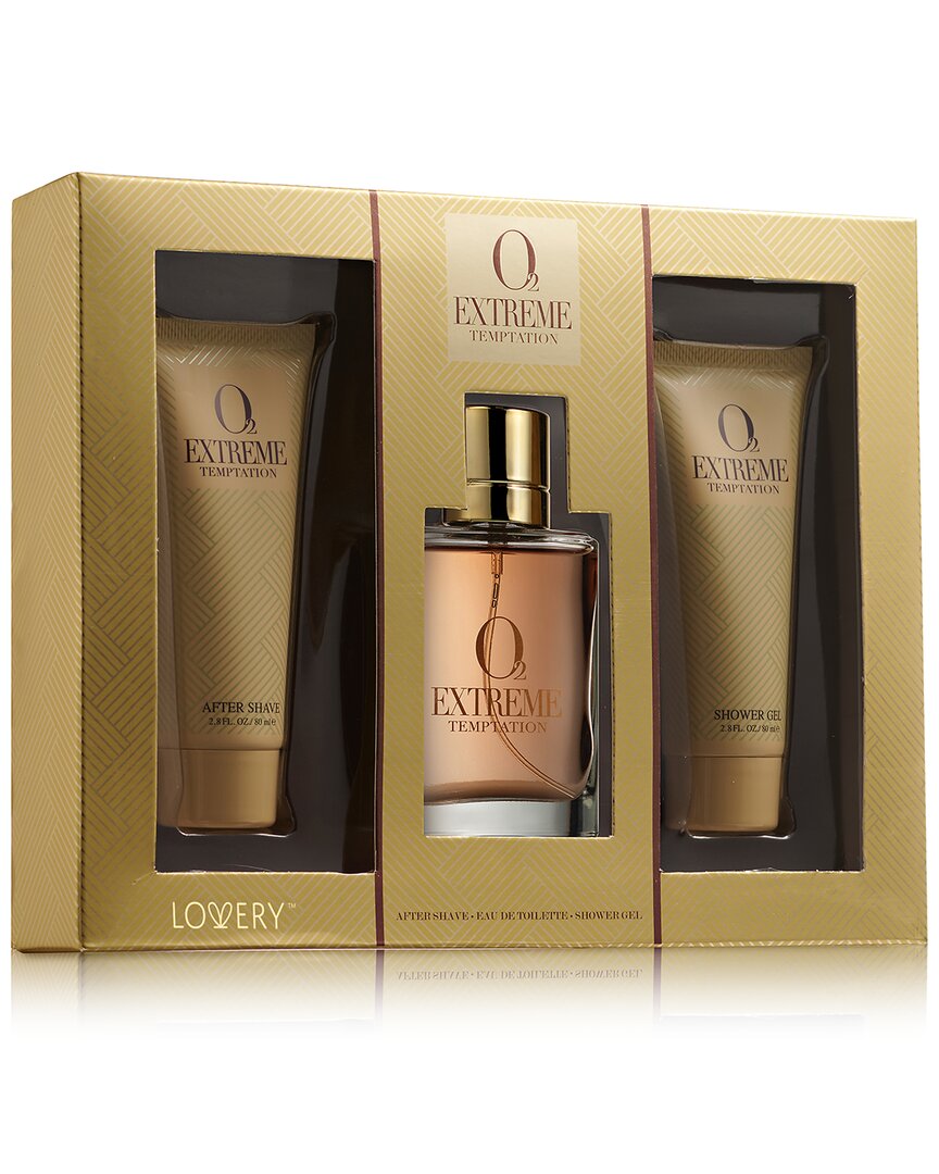 Lovery Men's O2 Extreme Temptation Home Spa Gift Set