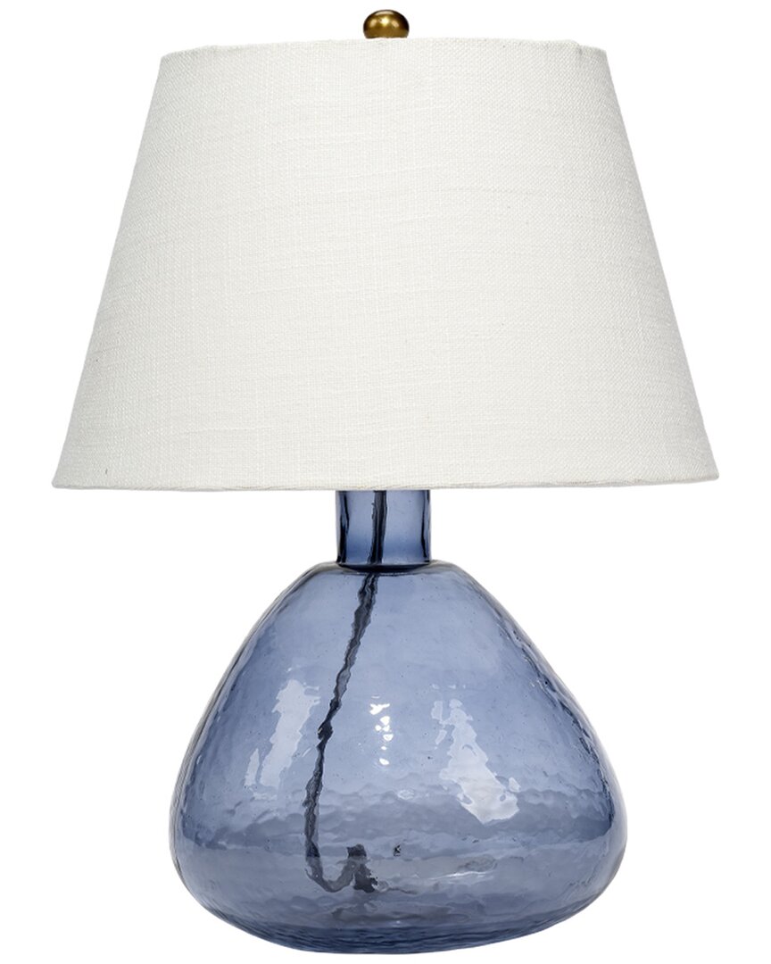 Jamie Young Lifestyle Demi Table Lamp In Blue