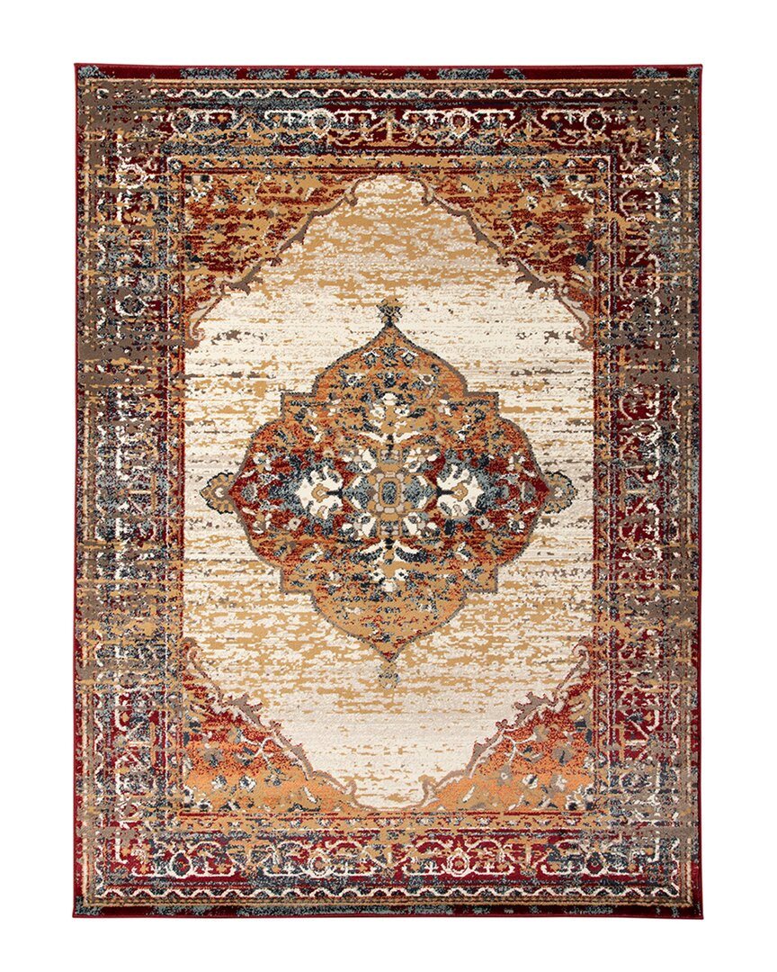 Ar Rugs Rabi Annabella Traditional Rug In Red