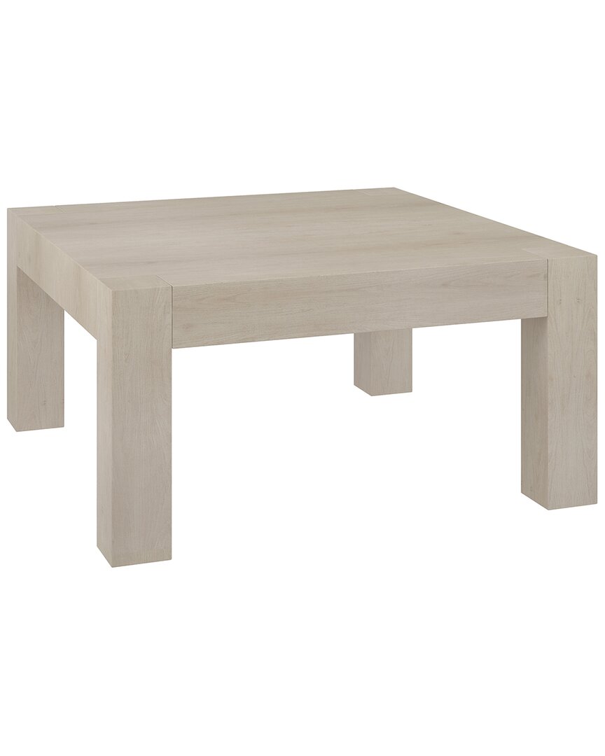 Shop Abraham + Ivy Langston 34in Wide Square Coffee Table In White
