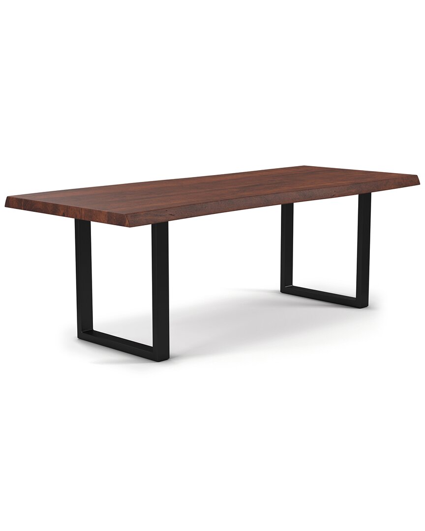 Shop Urbia Brooks 79in U Base Dining Table In Brown
