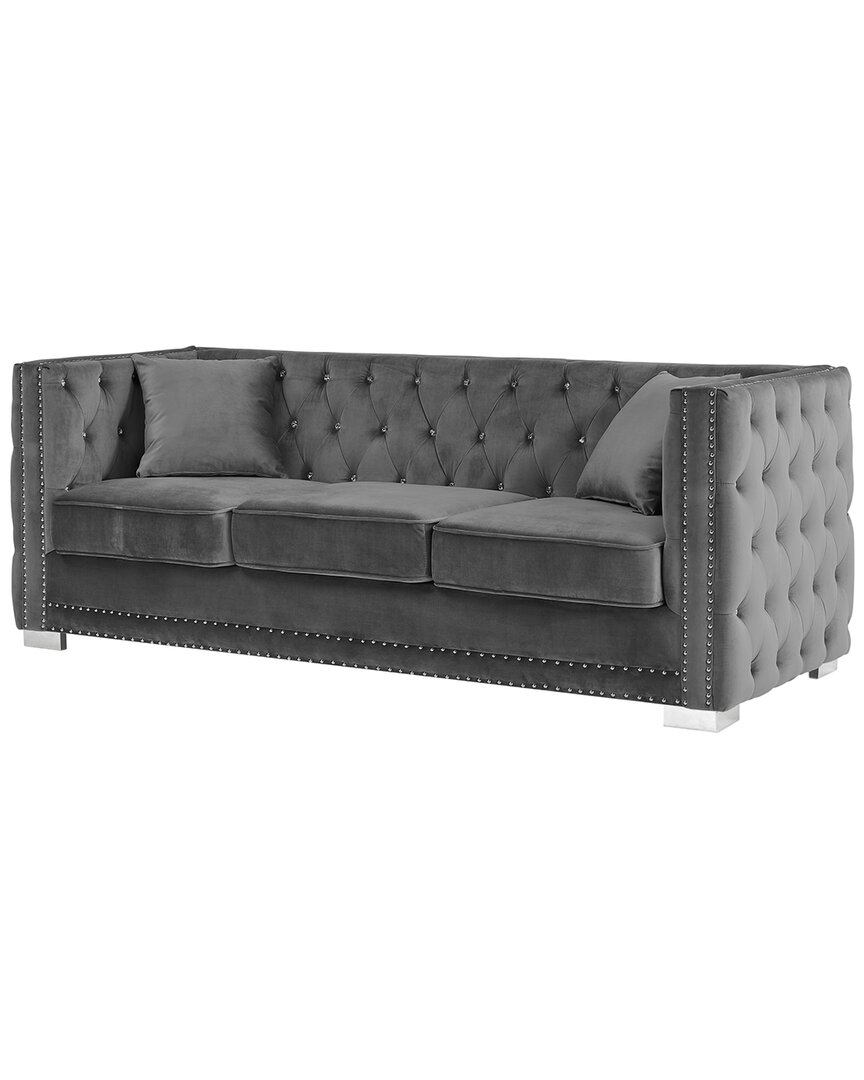 Chic Home Christophe Sofa In Grey
