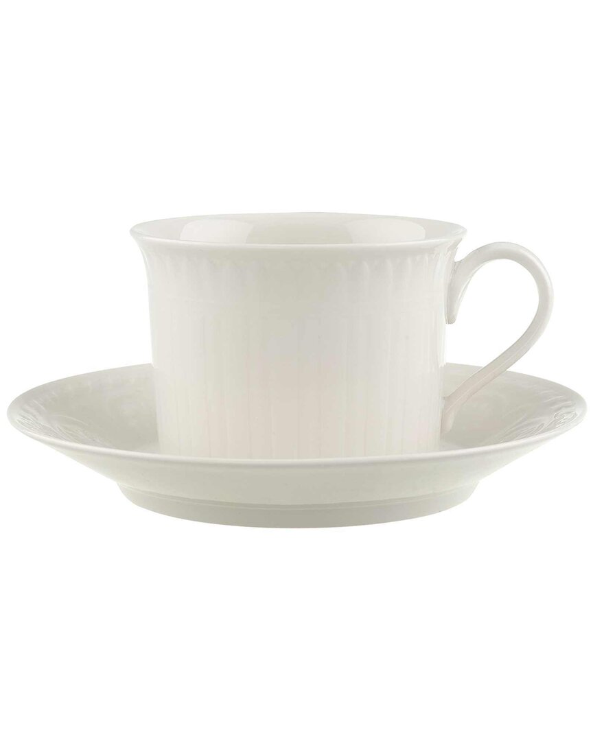 Villeroy & Boch Cellini Breakfast Cup In White