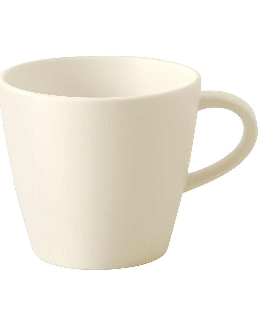 Villeroy & Boch Manufacture Rock Blanc Coffee Cup In White