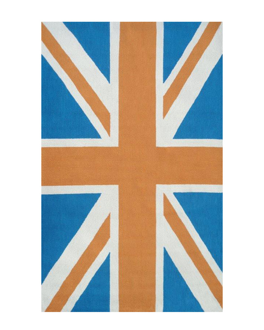 R16 Union Jack Hand-made Contemporary Indoor/outdoor Rug