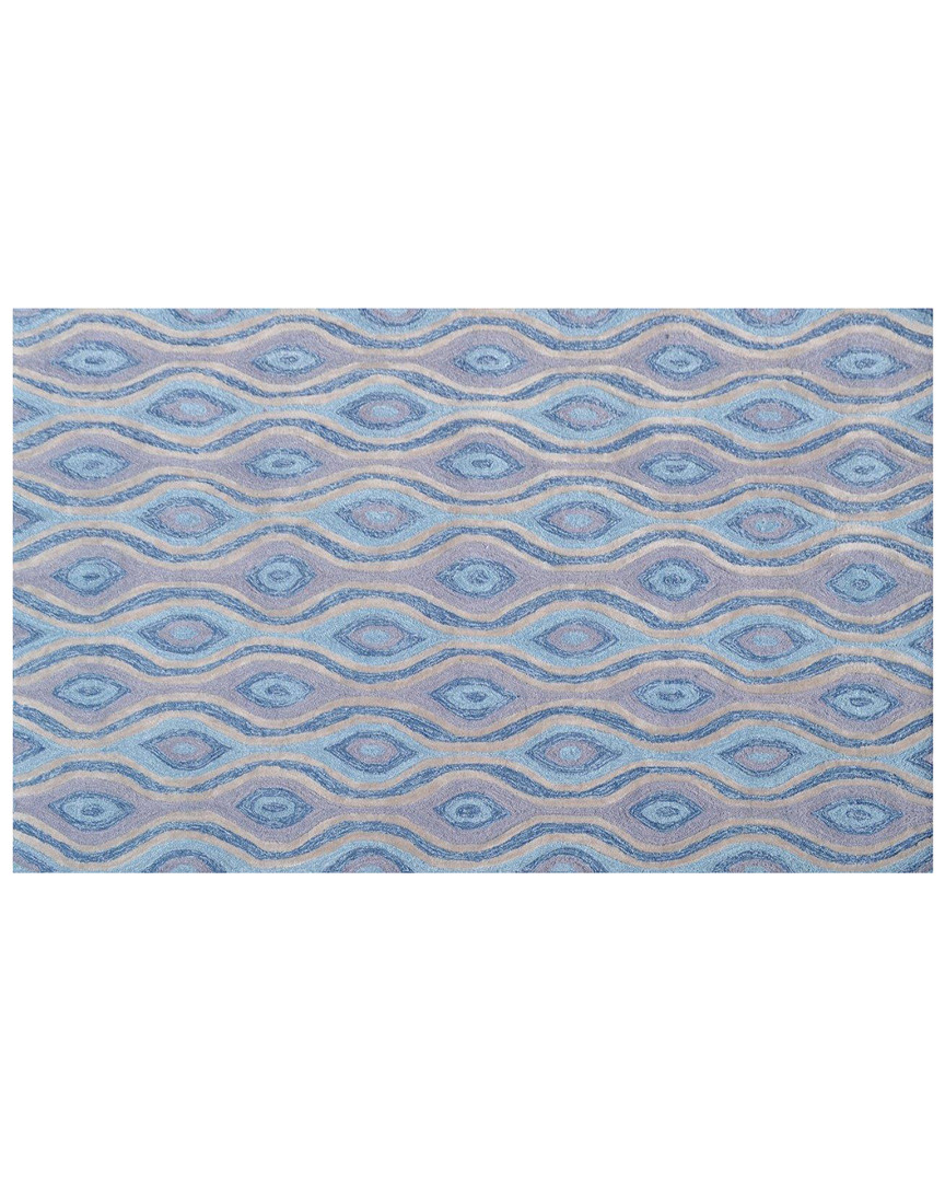 R16 Nazar Hand-made Acrylic Contemporary Indoor/outdoor Rug