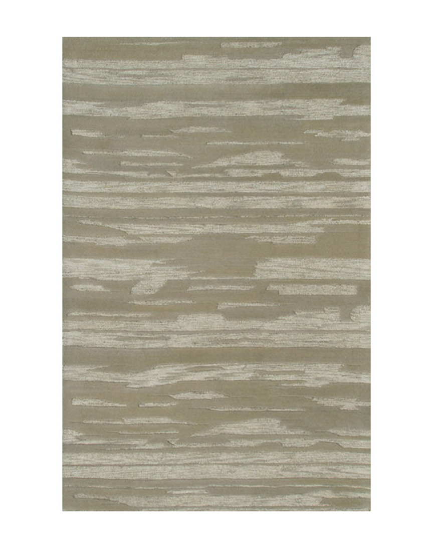 R16 Rustic Nature Hand-made Wool & Silk Contemporary Rug