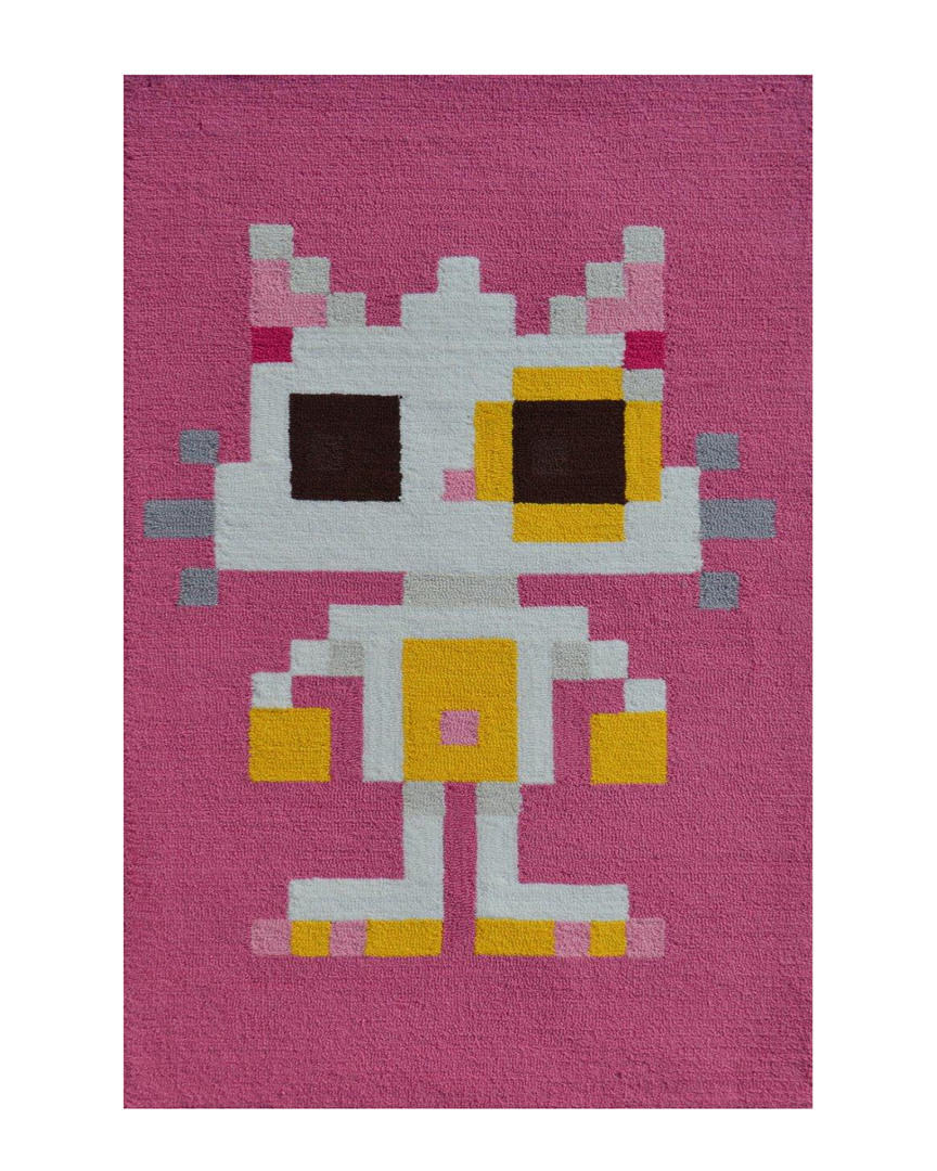 R16 Pixel Cat Hand-made Rug