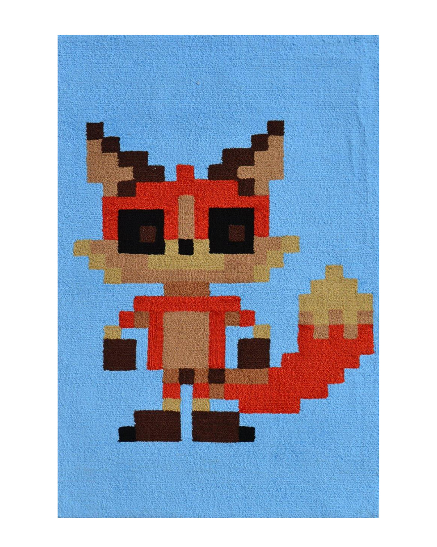 R16 Pixel Fox Hand-made Rug